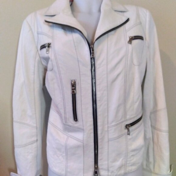 Gorgeous Super Soft Lambs Leather Jacket by CriscaVintage - Picture 1 of 8